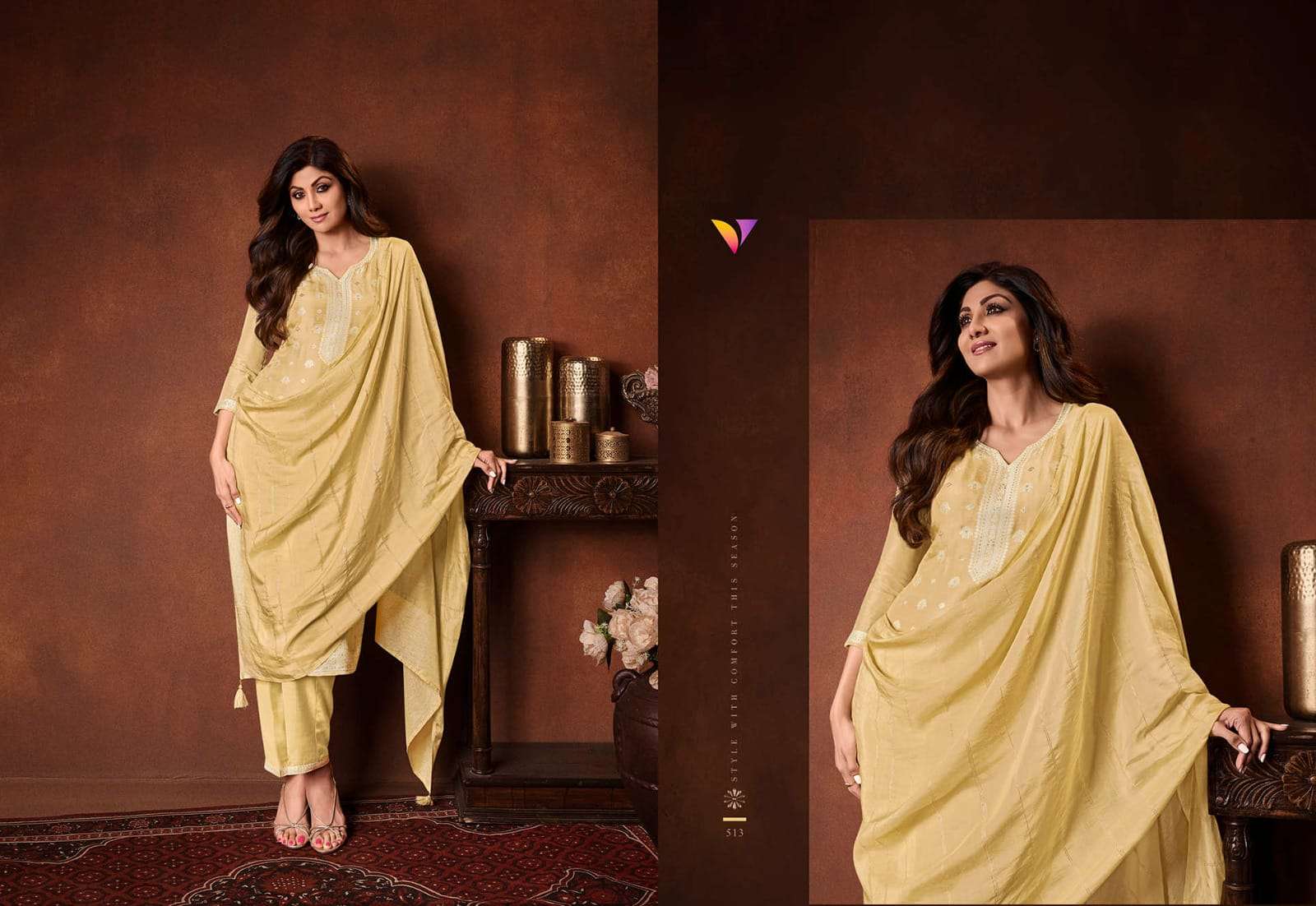 NEW CATALOUGE SHILPA -3 LAUNCH BY VATSAM 