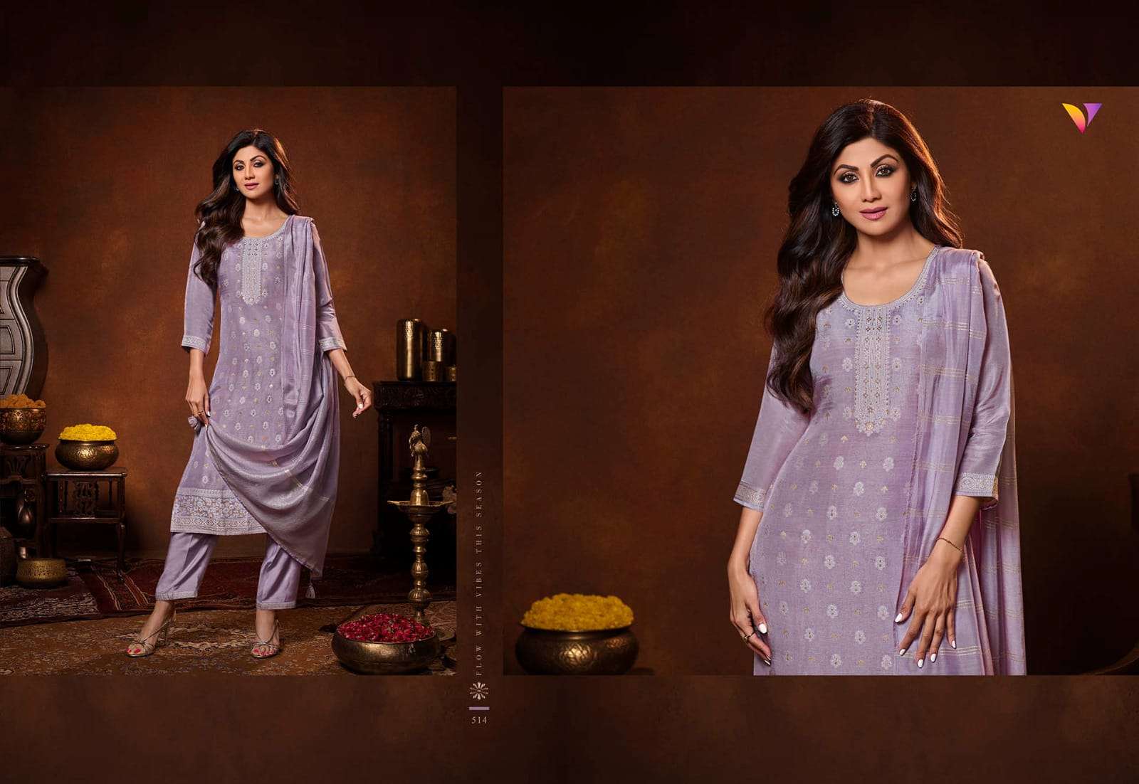 NEW CATALOUGE SHILPA -3 LAUNCH BY VATSAM 