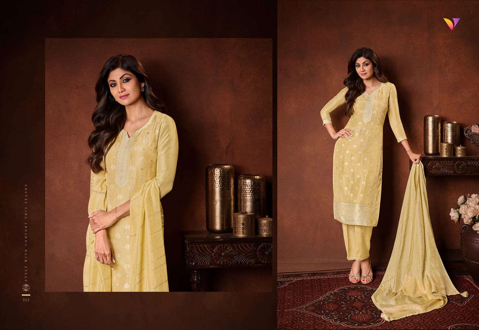 NEW CATALOUGE SHILPA -3 LAUNCH BY VATSAM 