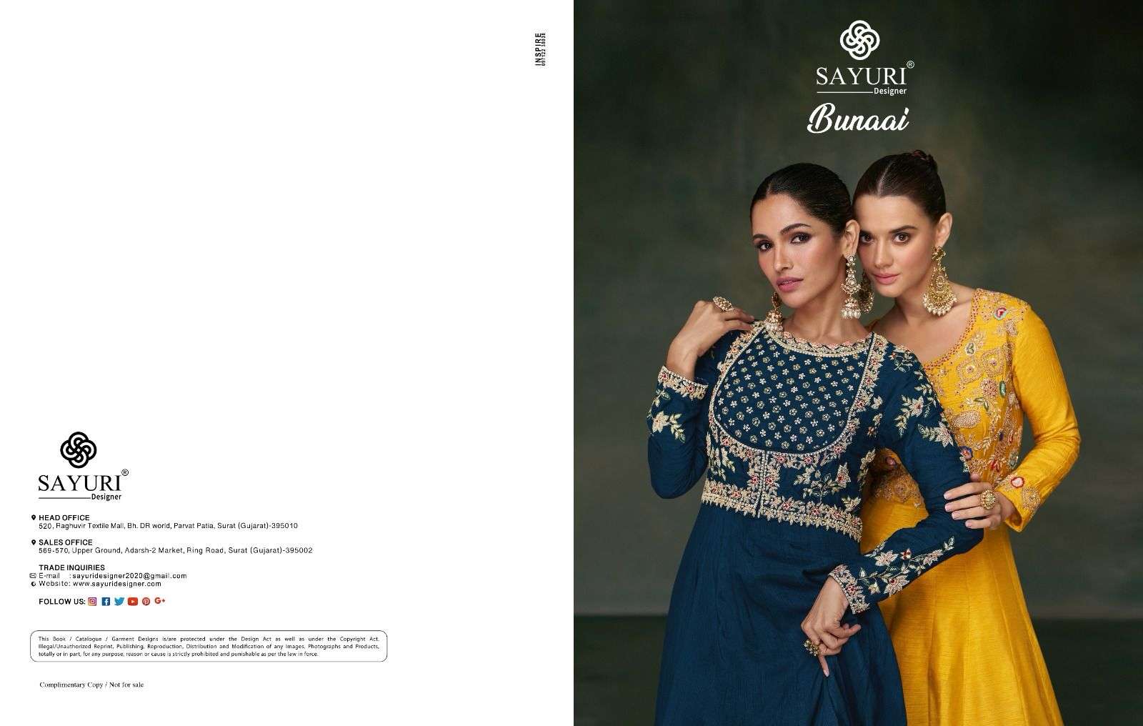 NEW CATLOUG BUNAAI LAUNCH BY SAYURI DESIGNER 