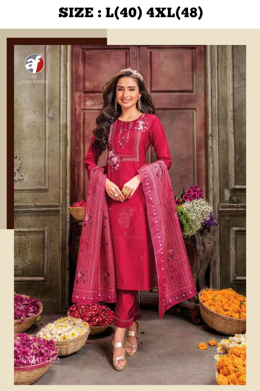 NEW LAUNCH GAZAL VOL-3 BY ANJU FABRIC