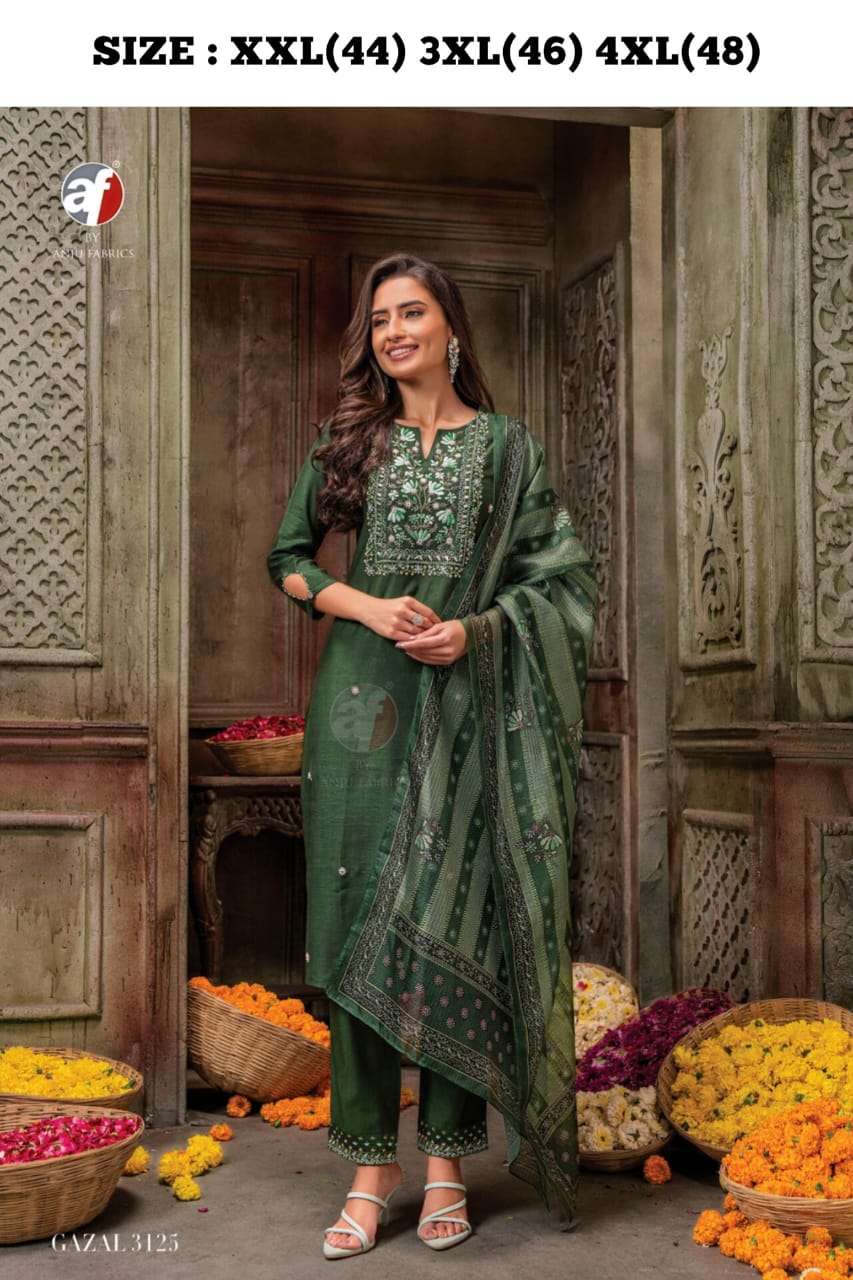 NEW LAUNCH GAZAL VOL-3 BY ANJU FABRIC