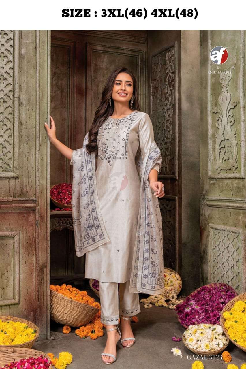 NEW LAUNCH GAZAL VOL-3 BY ANJU FABRIC