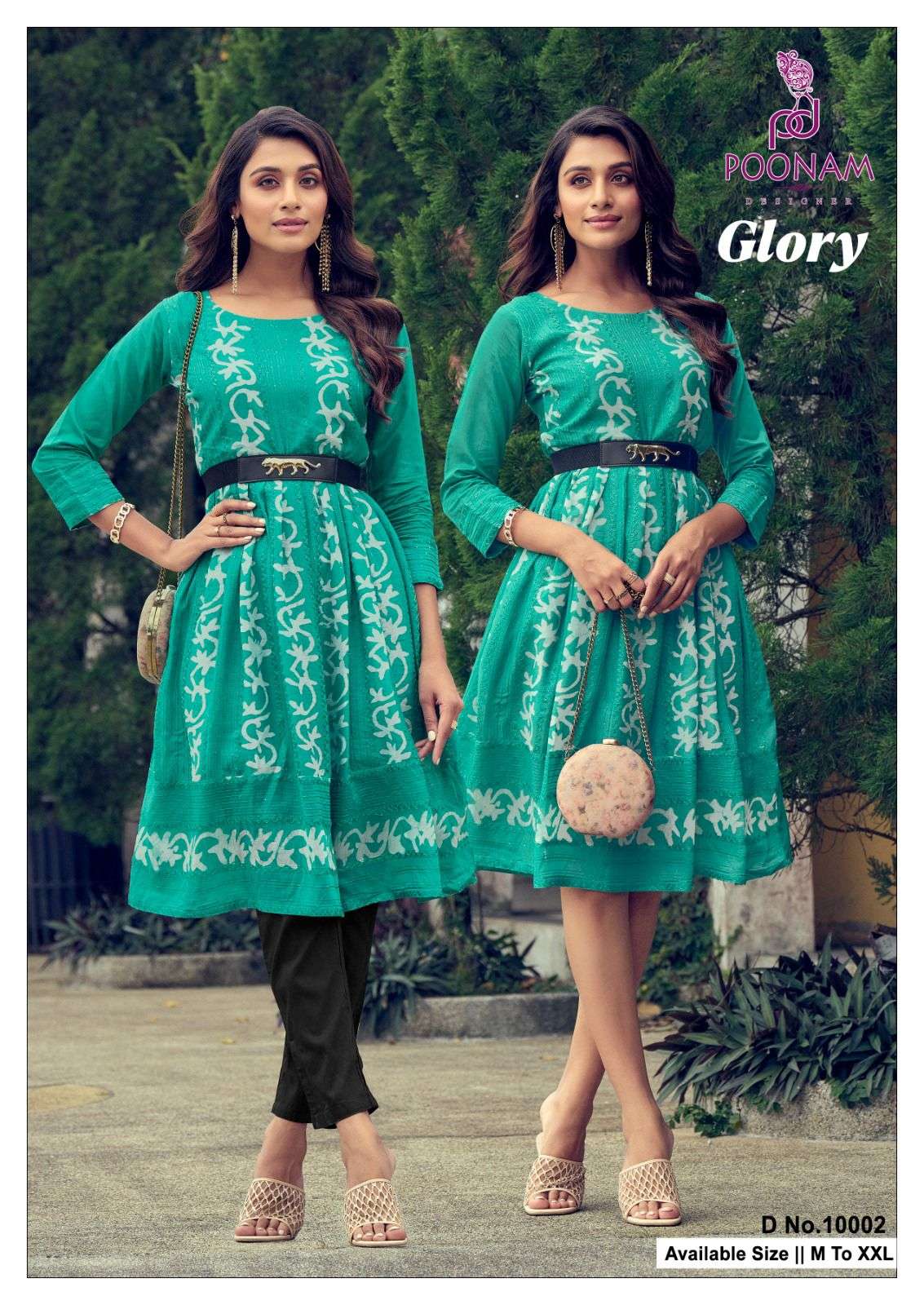 NEW LAUNCH GLORY CATLOUG BY POONAM DESIGNER D.NO. 10002