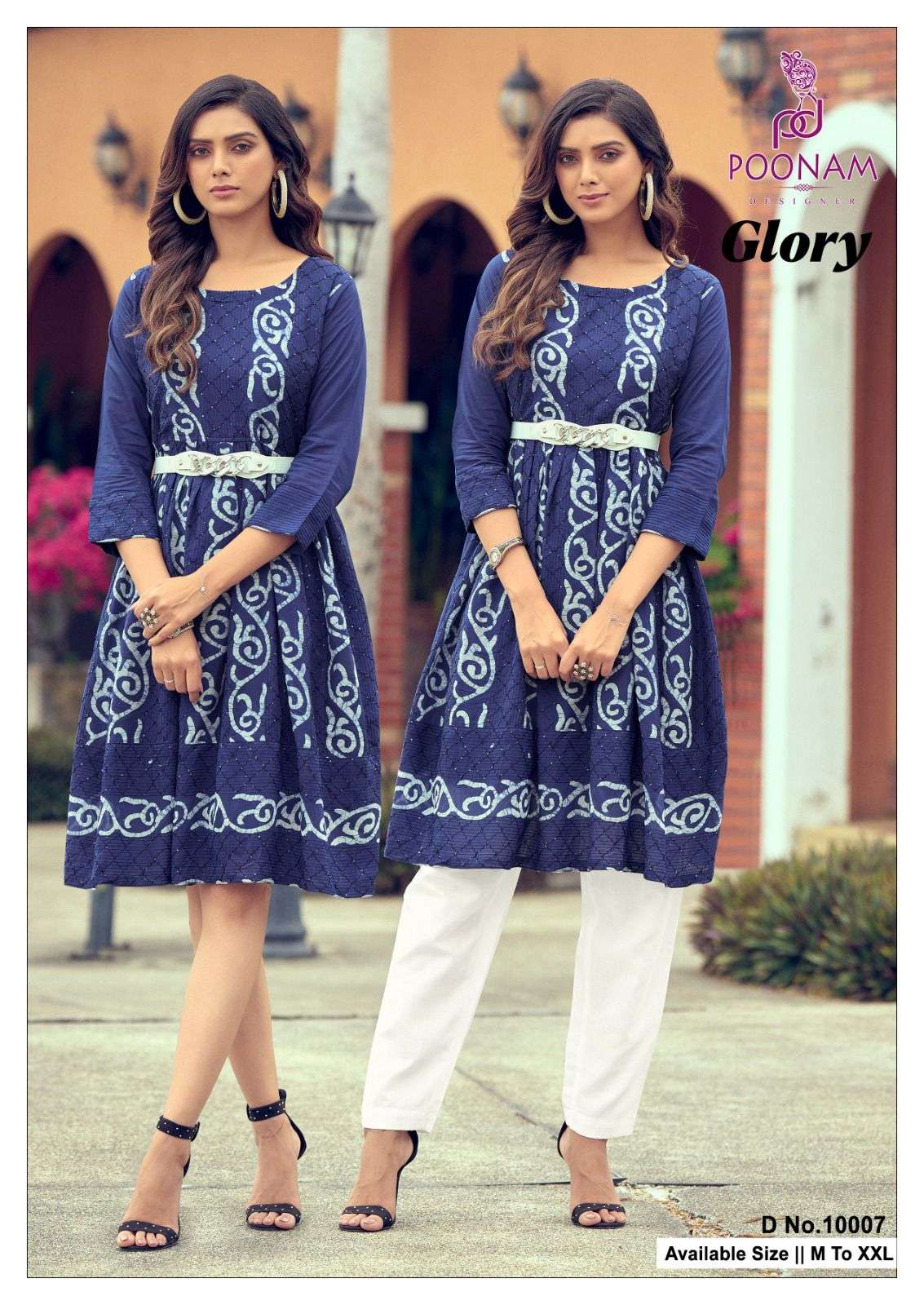 NEW LAUNCH GLORY CATLOUG BY POONAM DESIGNER D.NO. 10007