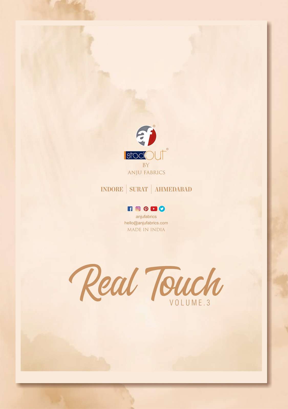 REAL TOUCH VOL 3 LAUNCH BY ANJU FABRICS 