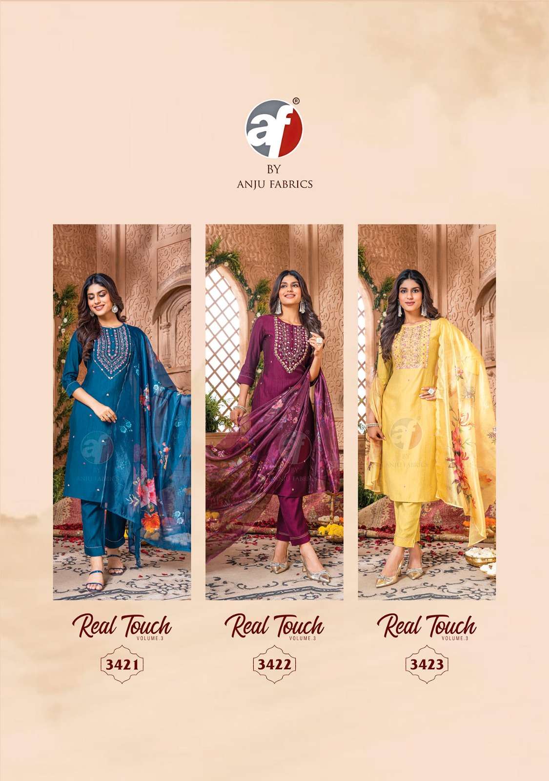REAL TOUCH VOL 3 LAUNCH BY ANJU FABRICS 