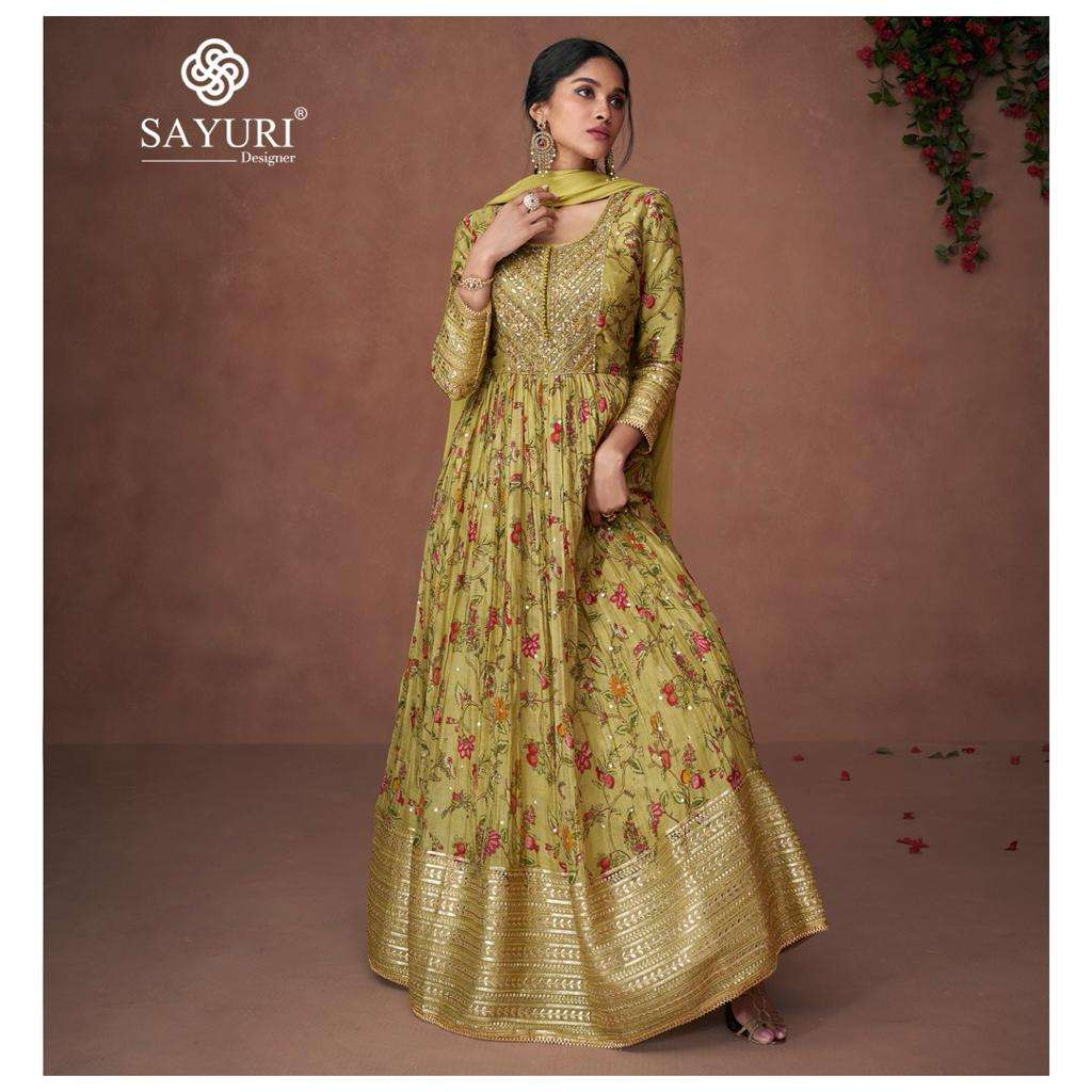 SAYURI DESIGNER PRESENTS NEW CATLOUG NOORIAT DESIGN NO.5303