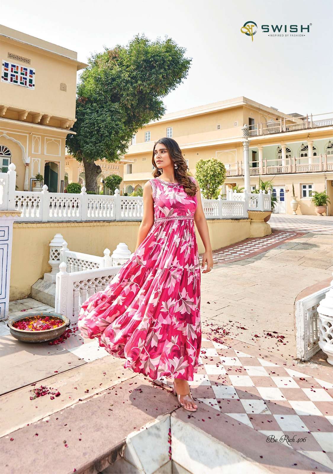 Buy online Round Neck Printed A-line Dress from western wear for Women by  New Ethnic 4 You for ₹289 at 71% off | 2024 Limeroad.com