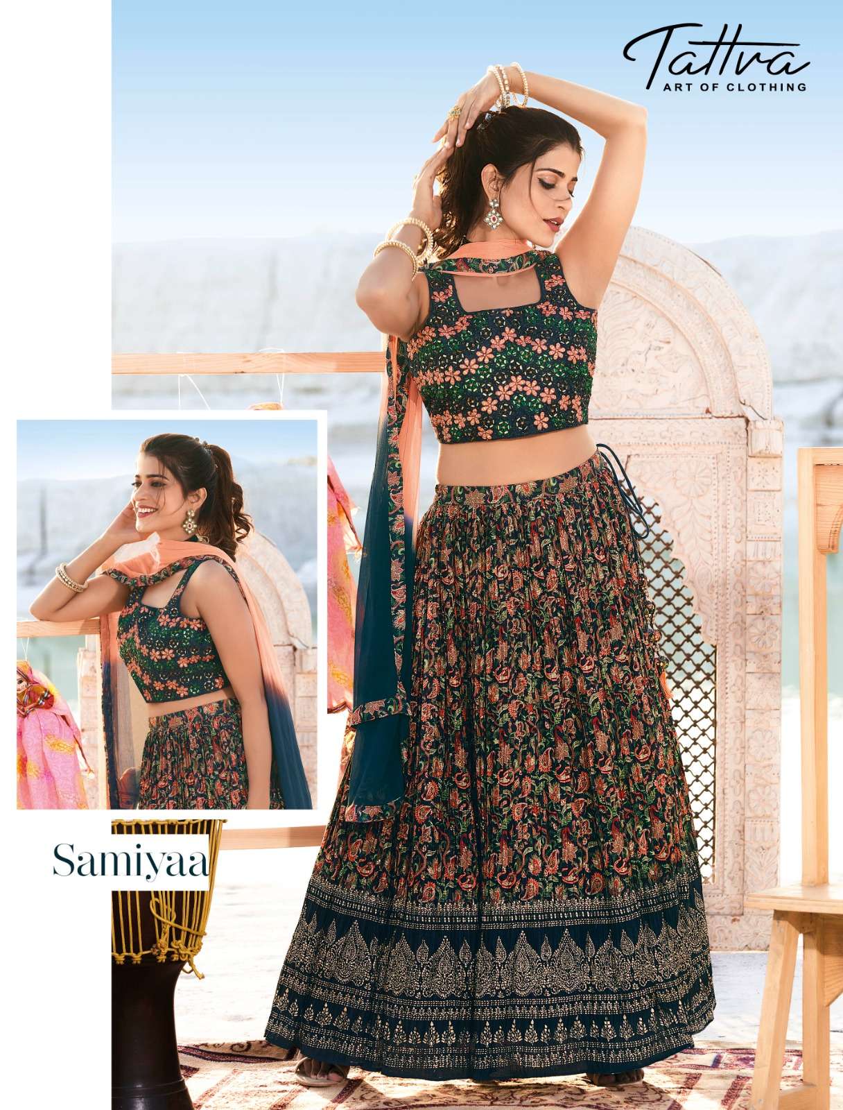 TATTVA BRAND LAUNCH NEW CATLOUG PANKHIDA VOL-3 DESIGN -SAMIYAA 