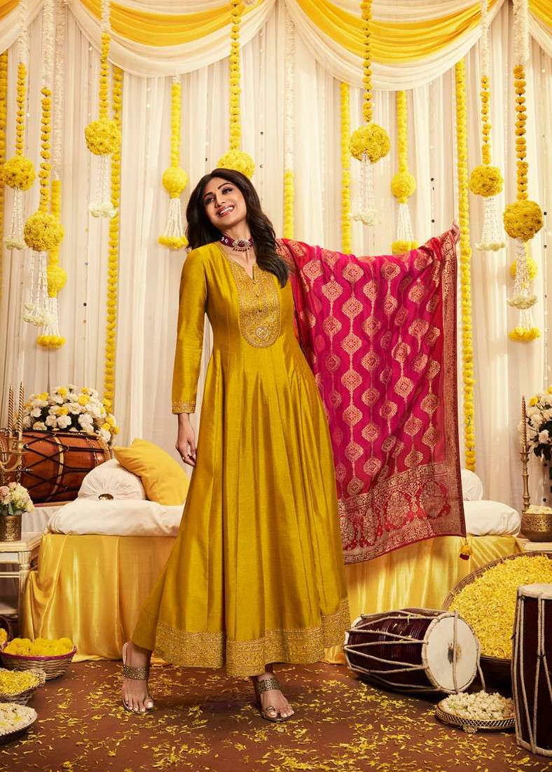 VATSAM PRESENTS  NEW CATALOUGE HALDI COLLECTION _ SHILPA  DESIGN NO. 1231