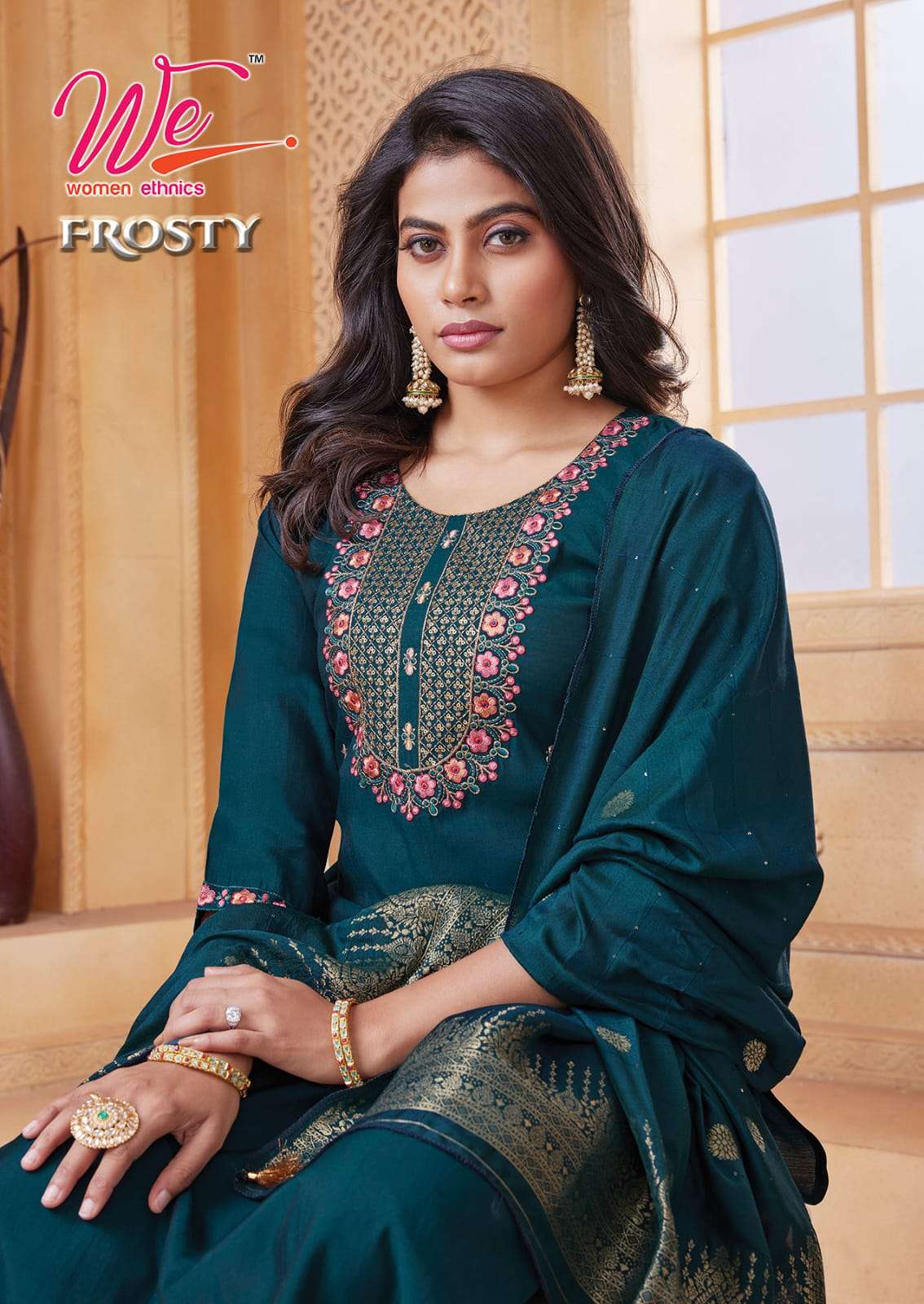 WE WOMEN ETHNICS LAUNCH NEW KURTI,PANT&DUPATTA CATLOUG FROSTY