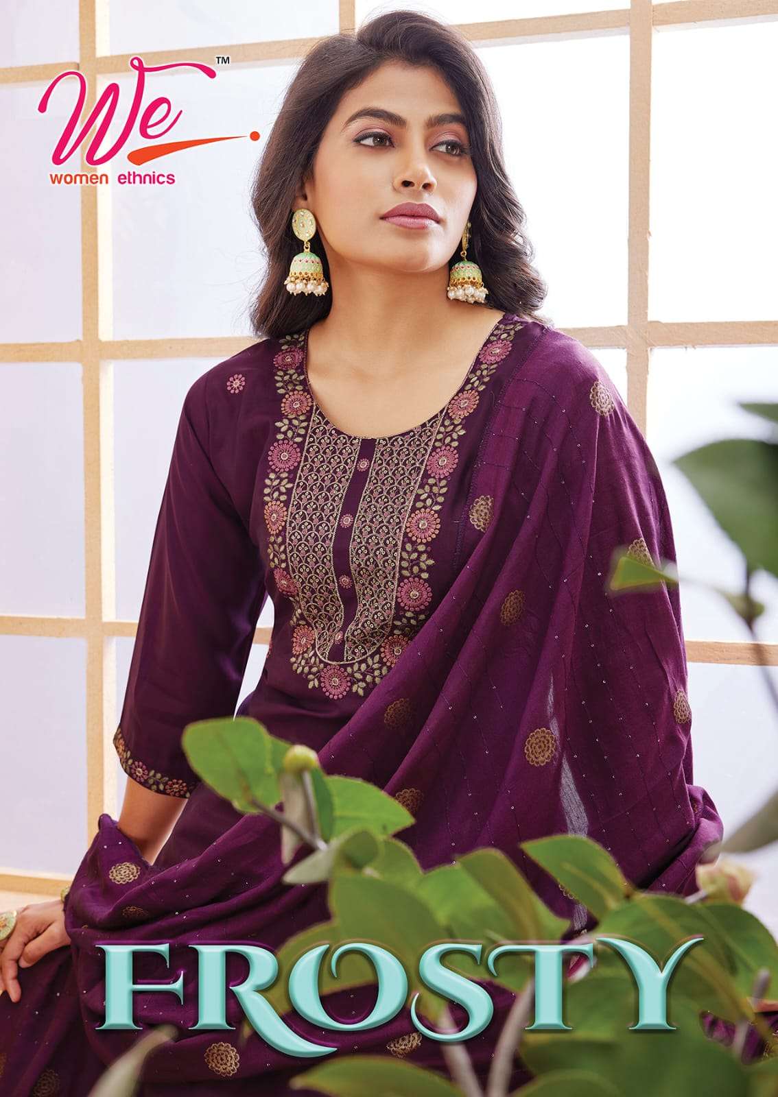 WE WOMEN ETHNICS LAUNCH NEW KURTI,PANT&DUPATTA CATLOUG FROSTY