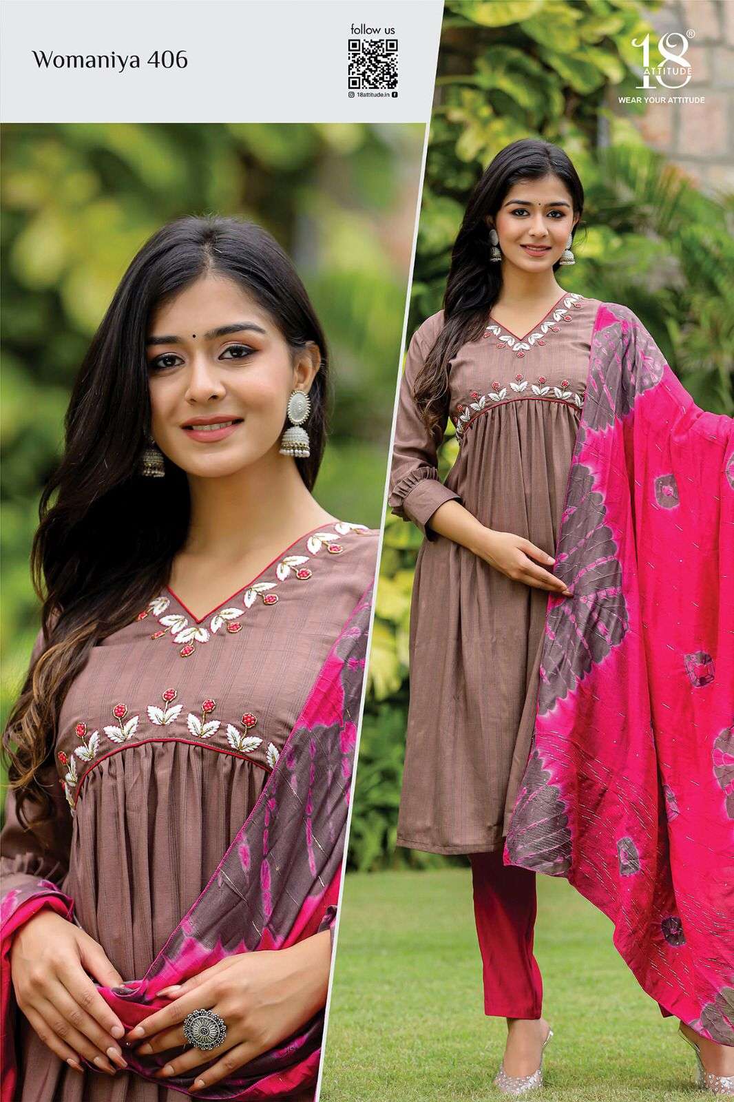 18 ATTITUDE LAUNCH NEW CATALOUGE WOMANIYA VOL.04 DESIGN NO-406