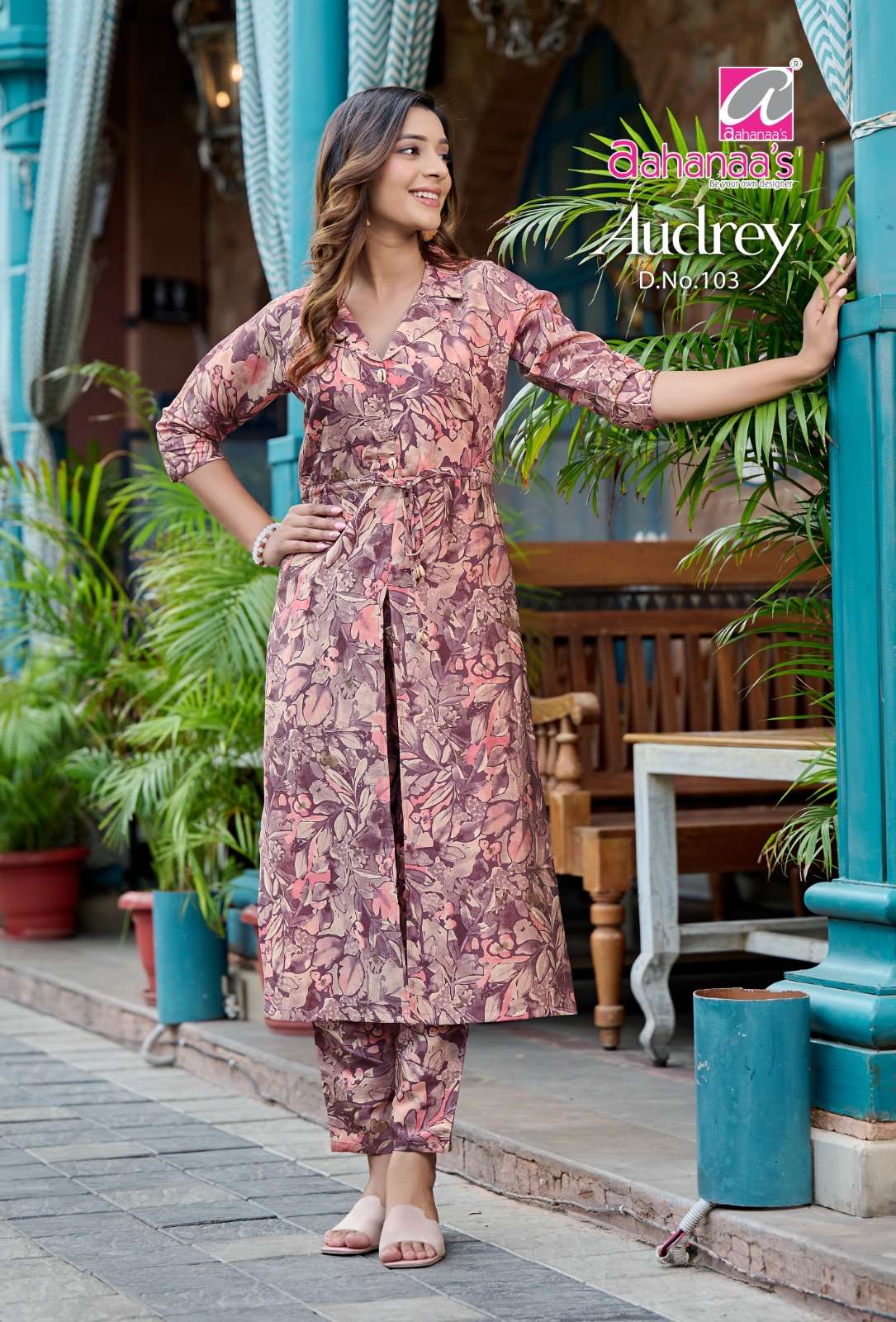 AAHANAA`S PRESENTS NEW CATALOUGE AUDREY DESIGN NO-103