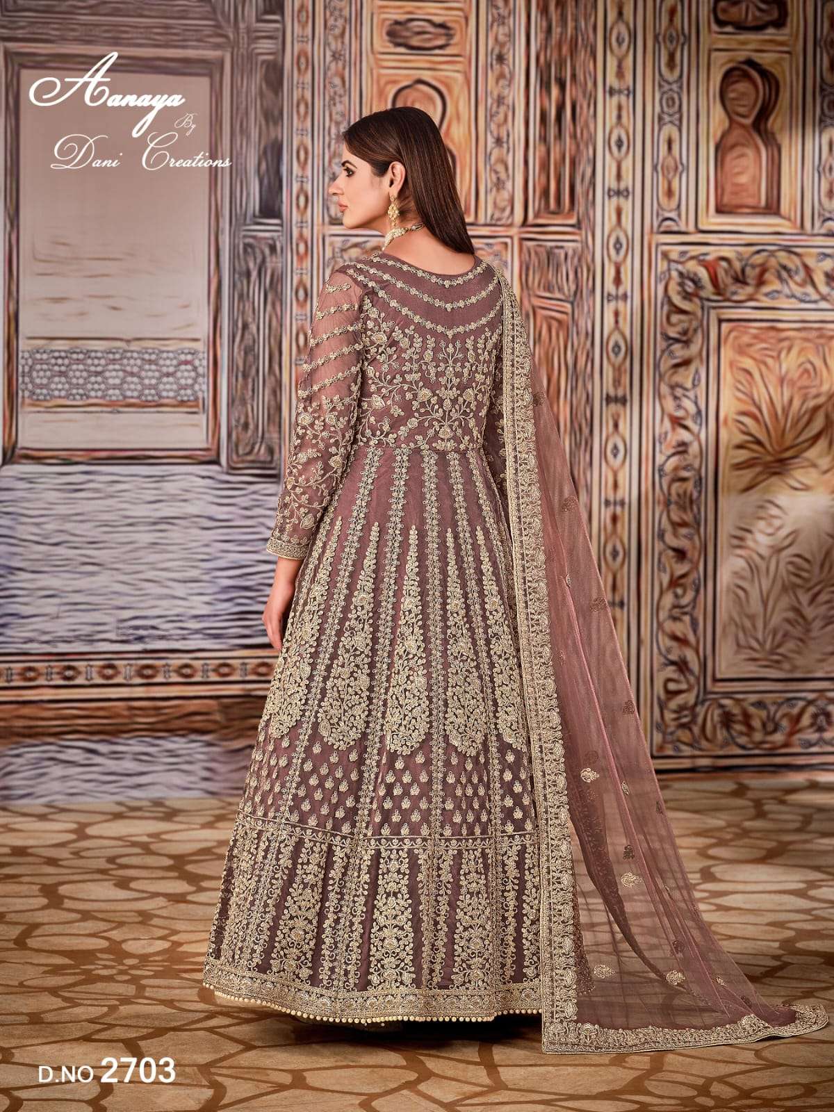 AANAYA PRESENTS NEW CATALOUGE  AANAYA VOL-127 DESIGN NO-2703