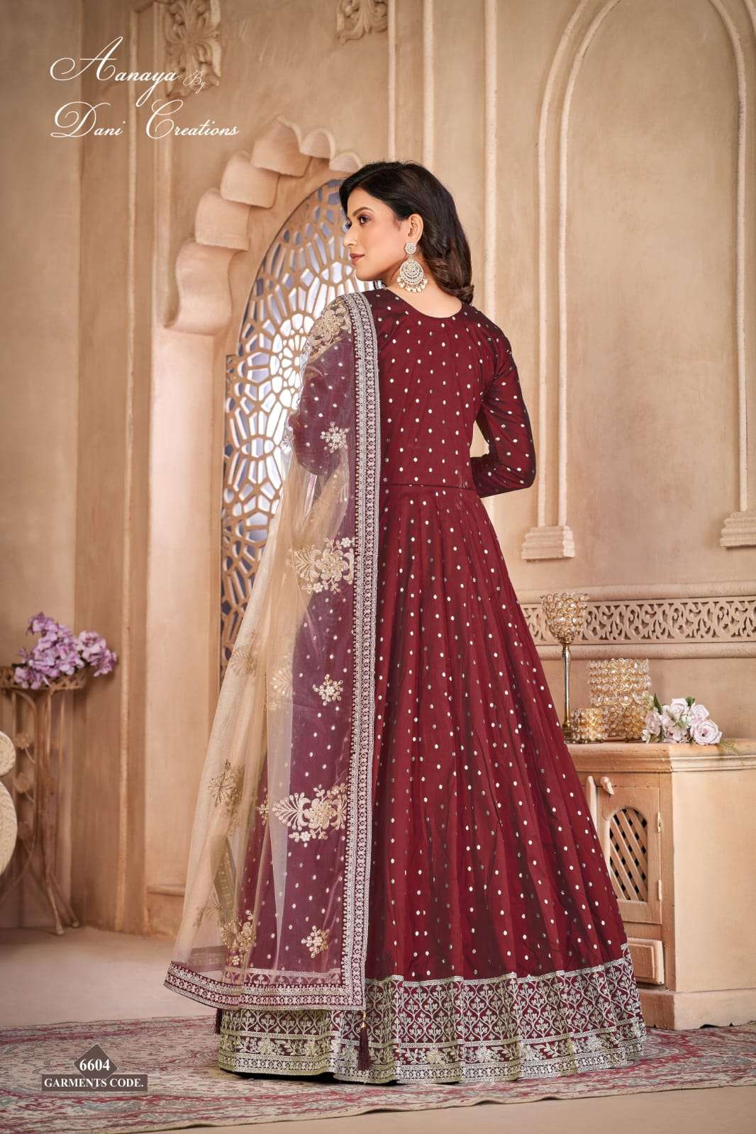 AANAYA PRESENTS NEW CATALOUGE  AANAYA VOL-166 DESIGN:-6604