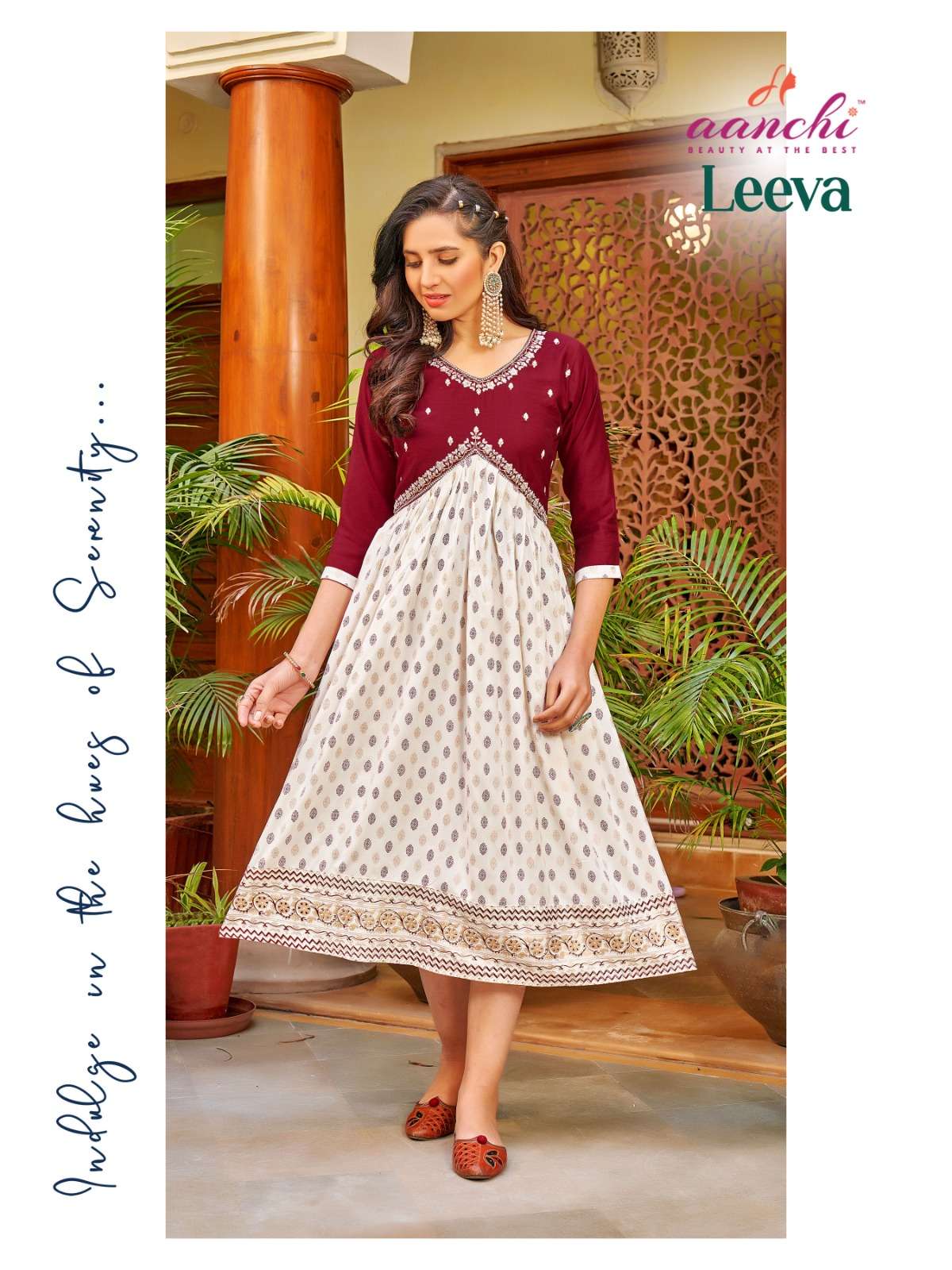 AANCHI BRAND PRESENTS NEW CATALOUGE LEEVA 