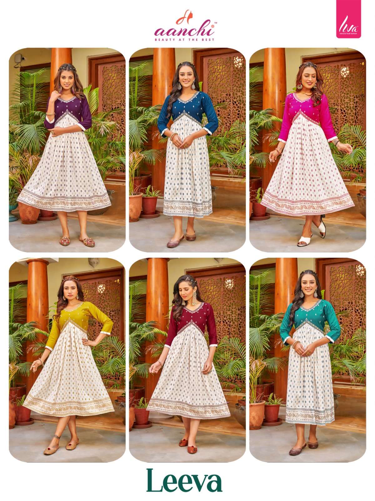 AANCHI BRAND PRESENTS NEW CATALOUGE LEEVA 