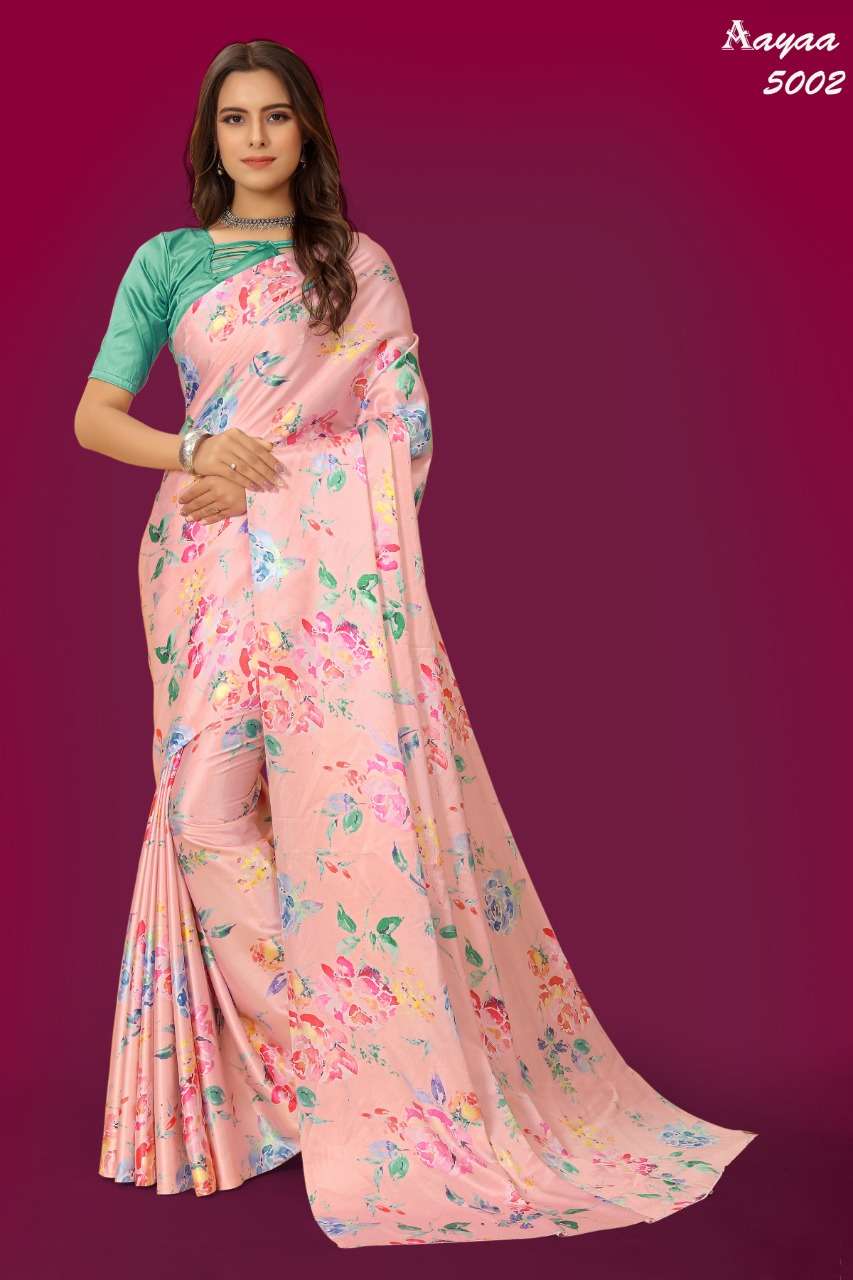 AARADHANA VOL-5 SAREE WEAR BY AAYAA DESIGN NO.5002