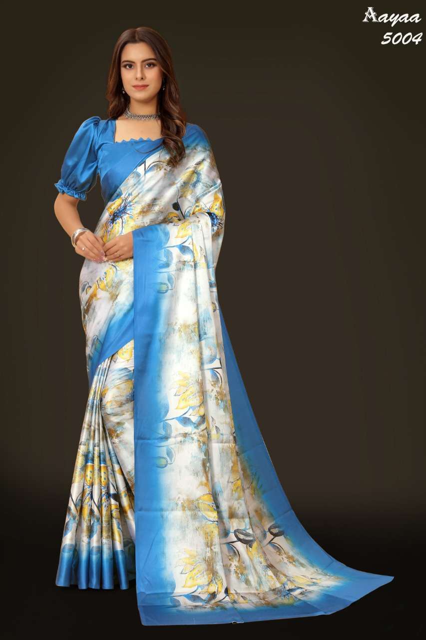 AARADHANA VOL-5 SAREE WEAR BY AAYAA DESIGN NO.5004