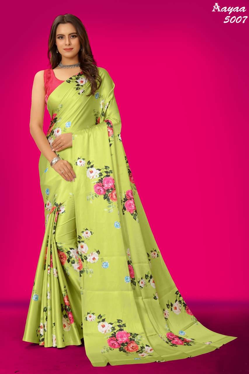 AARADHANA VOL-5 SAREE WEAR BY AAYAA DESIGN NO.5007