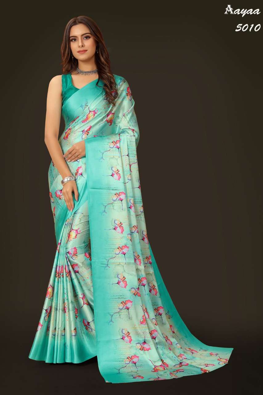 AARADHANA VOL-5 SAREE WEAR BY AAYAA DESIGN NO.5010