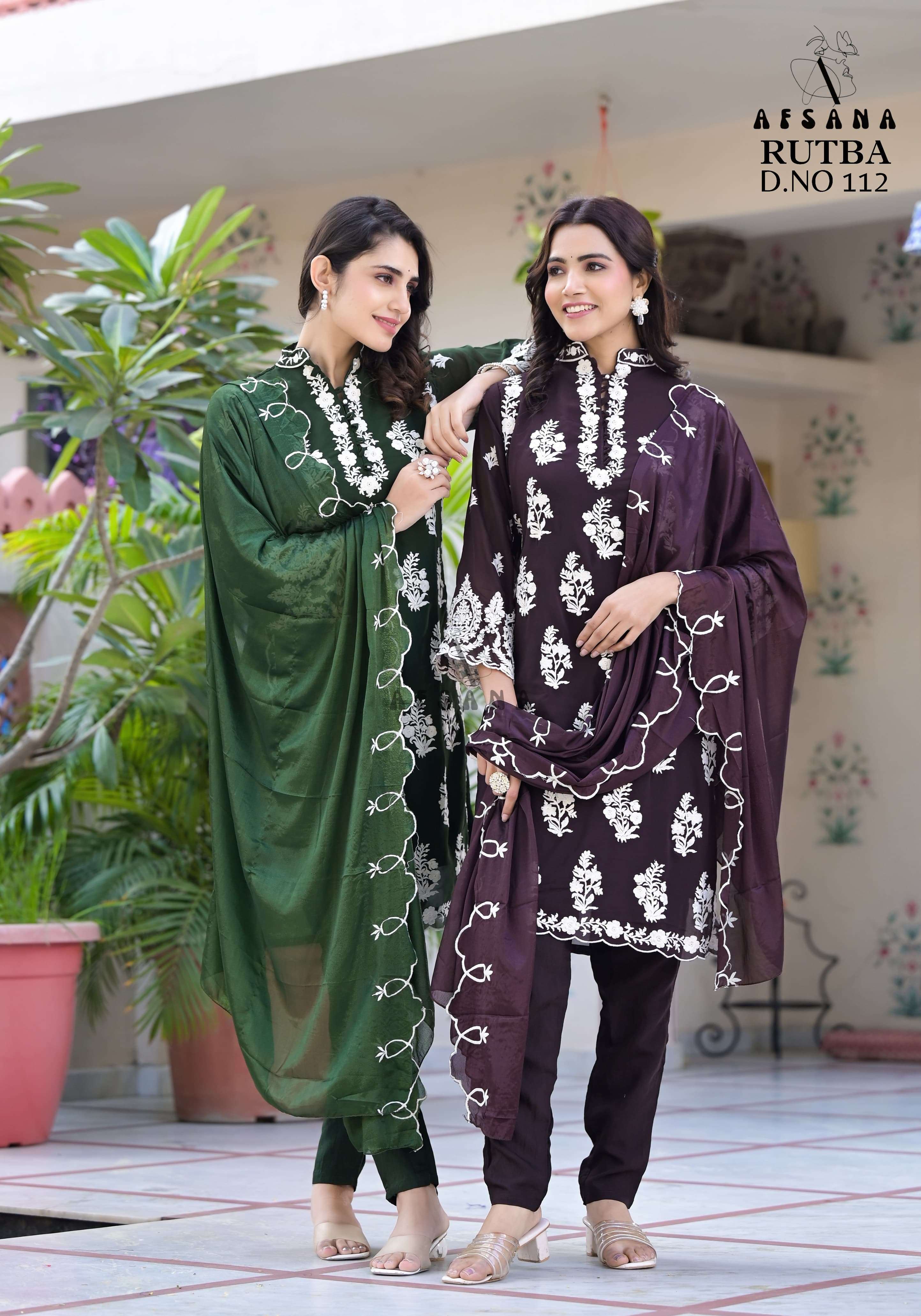 AFSANA LAUNCH  NEW CATALOUGE RUTBA 