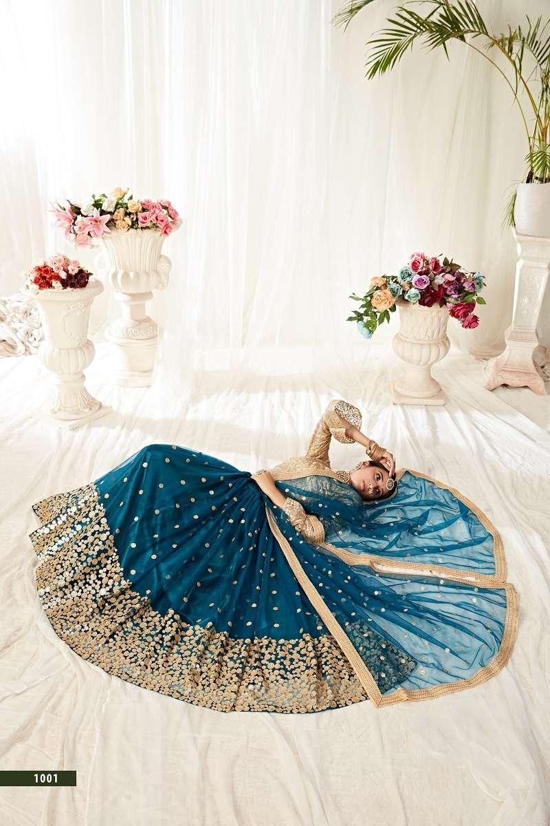 AGNILEKHA–1001 CATALOUGE MOREPEACH COLOUR  BY TEXOFAB 