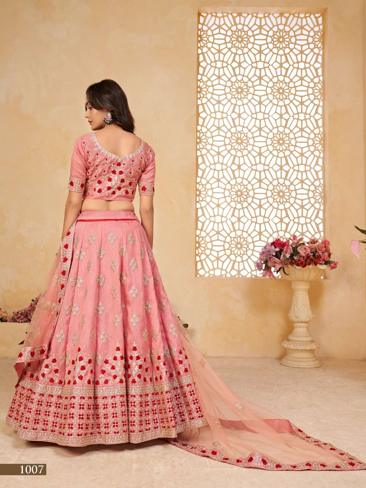 AGNILEKHA  VOL-2 CATALOUGE LIGHT PINK  COLOUR BY TEXOFAB 