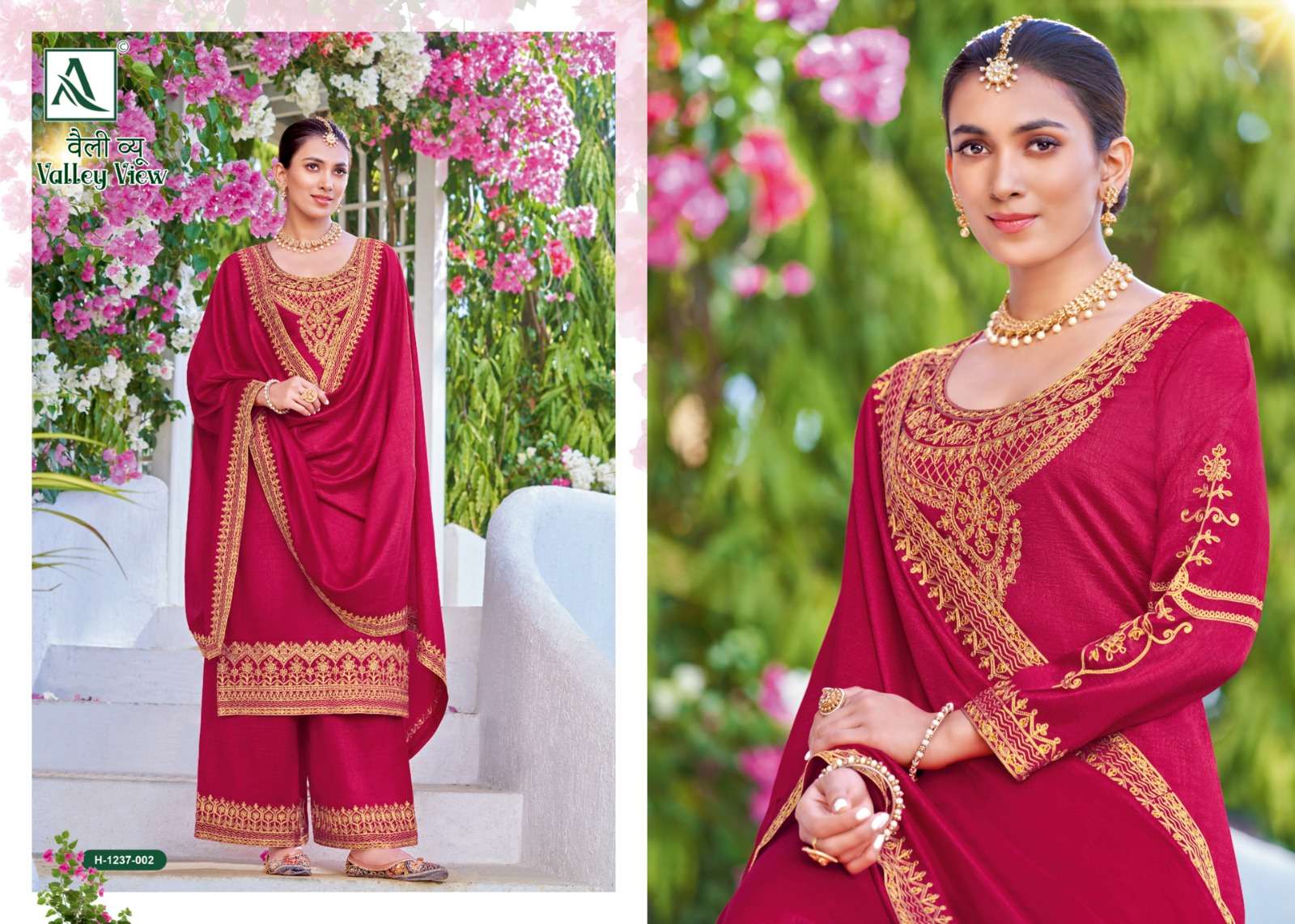 ALOK SUIT PRESENTS NEW CATALOUGE  VALLEY VIEW