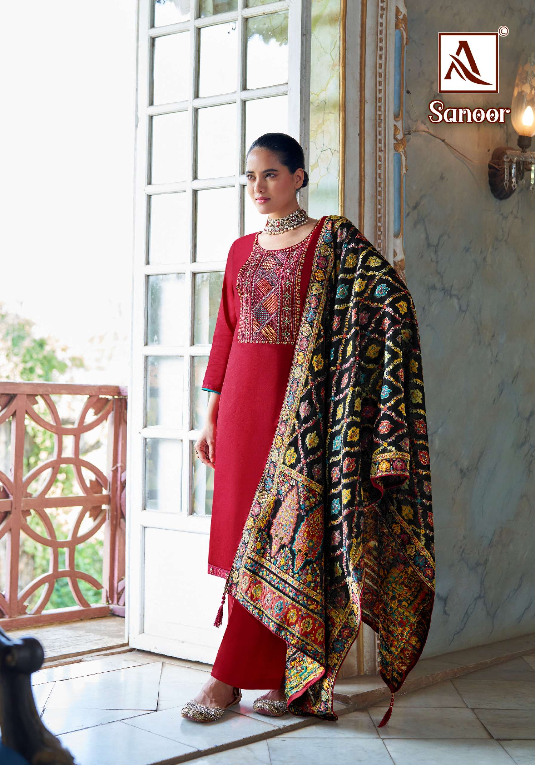 ALOK SUIT PRESENTS NEWSTYLISH CATALOUGE SANOOR 