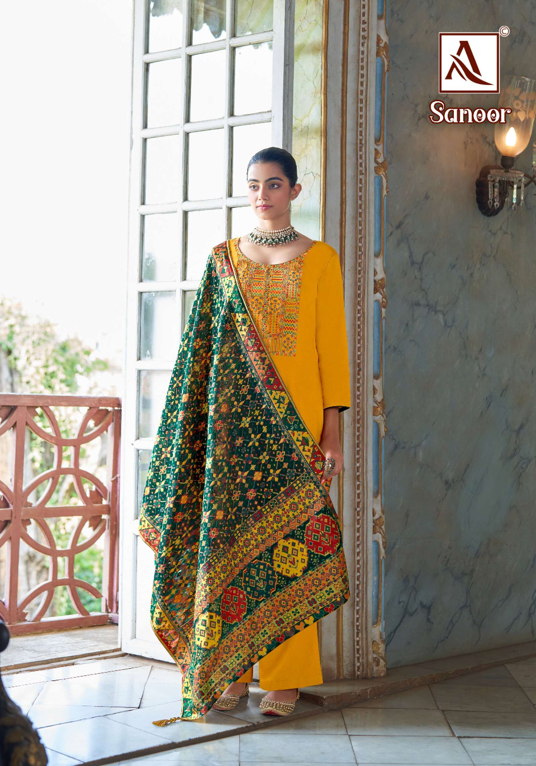 ALOK SUIT PRESENTS NEWSTYLISH CATALOUGE SANOOR 
