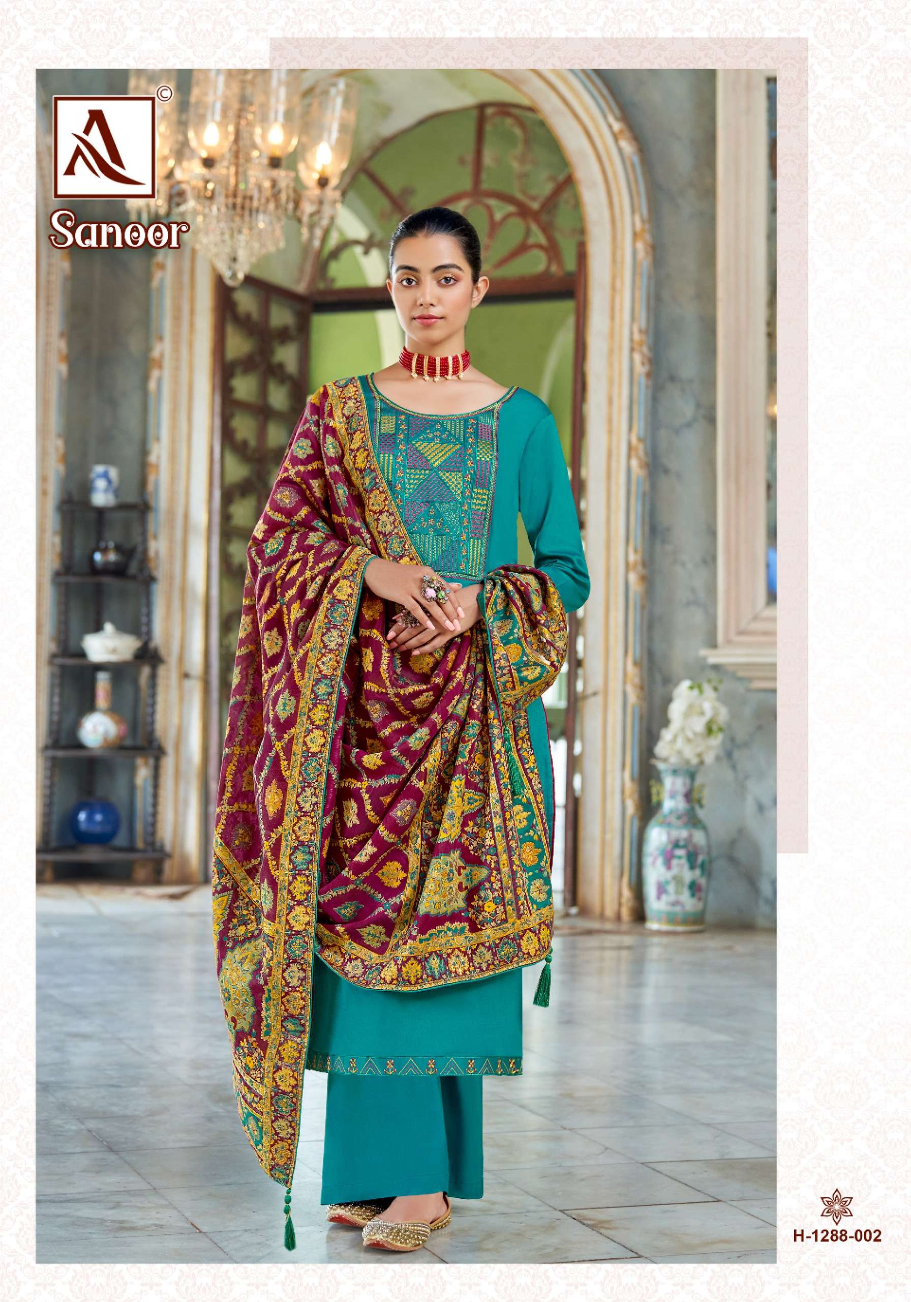 ALOK SUIT PRESENTS NEWSTYLISH CATALOUGE SANOOR 