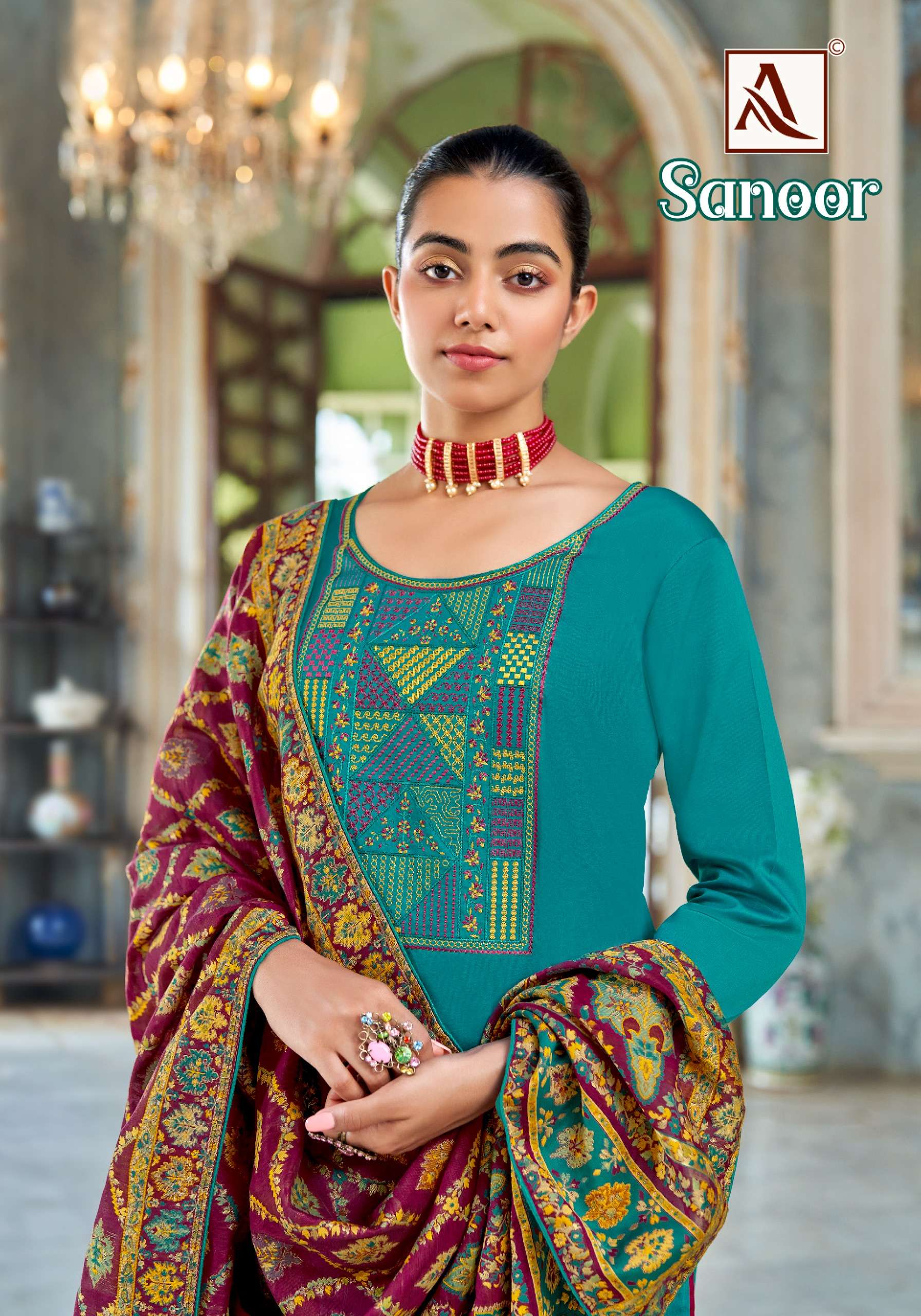 ALOK SUIT PRESENTS NEWSTYLISH CATALOUGE SANOOR 