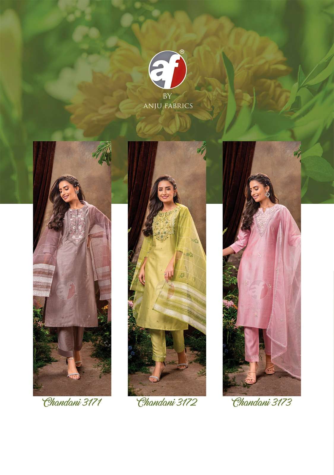 ANJU FABRIC LAUNCH NEW CATALOUGE CHANDANI VOL-2 