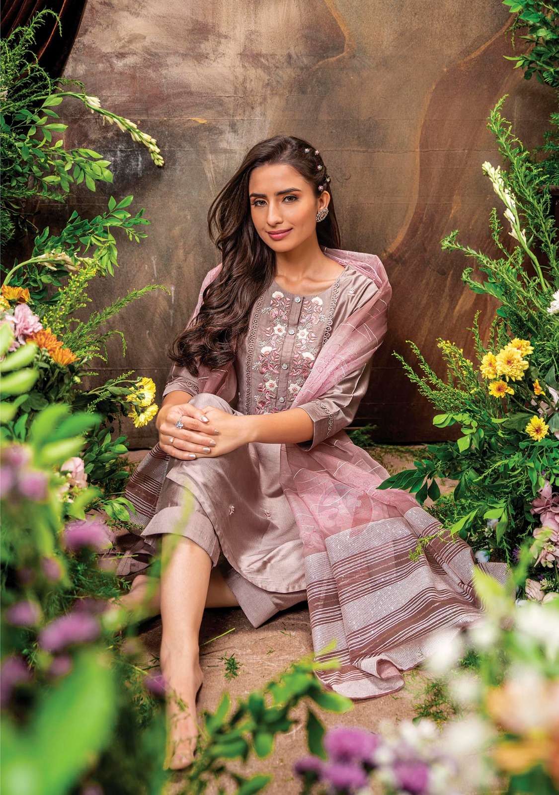 ANJU FABRIC LAUNCH NEW CATALOUGE CHANDANI VOL-2 