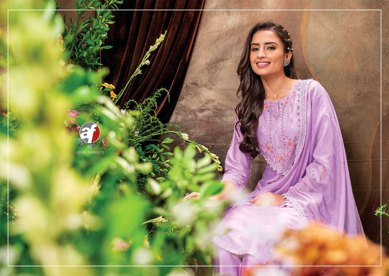 ANJU FABRIC LAUNCH NEW CATALOUGE CHANDANI VOL-2 