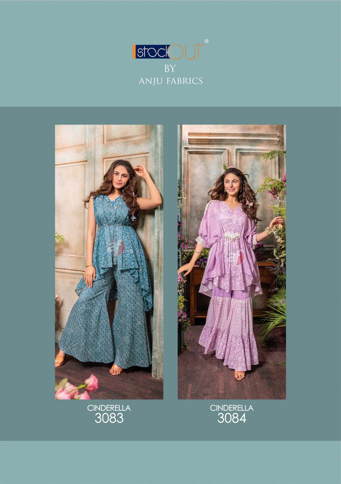 ANJU FABRIC PRESENTS NEW CATALOUGE CINDERELLA VOL-3