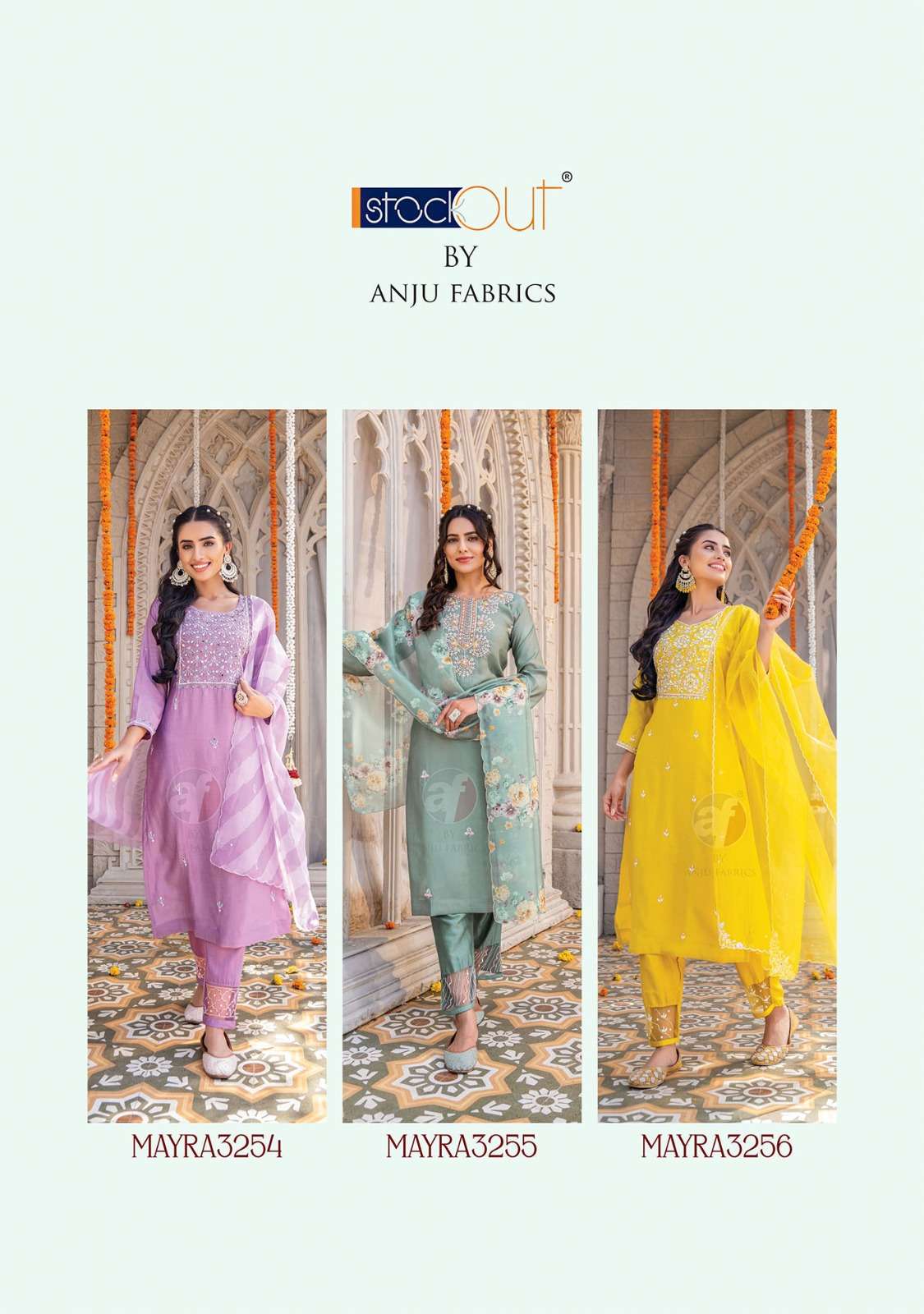 ANJU FABRIC PRESENTS NEW CATALOUGE MAYRA VOL-3