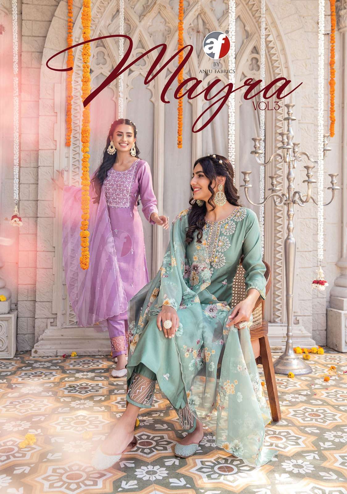 ANJU FABRIC PRESENTS NEW CATALOUGE MAYRA VOL-3