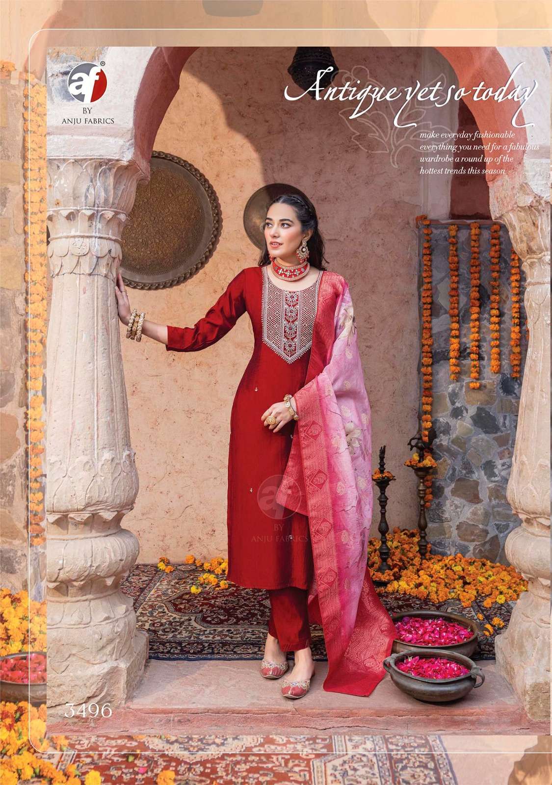 ANJU FABRIC PRESENTS NEW CATALOUGE SANGEET VOL-5 