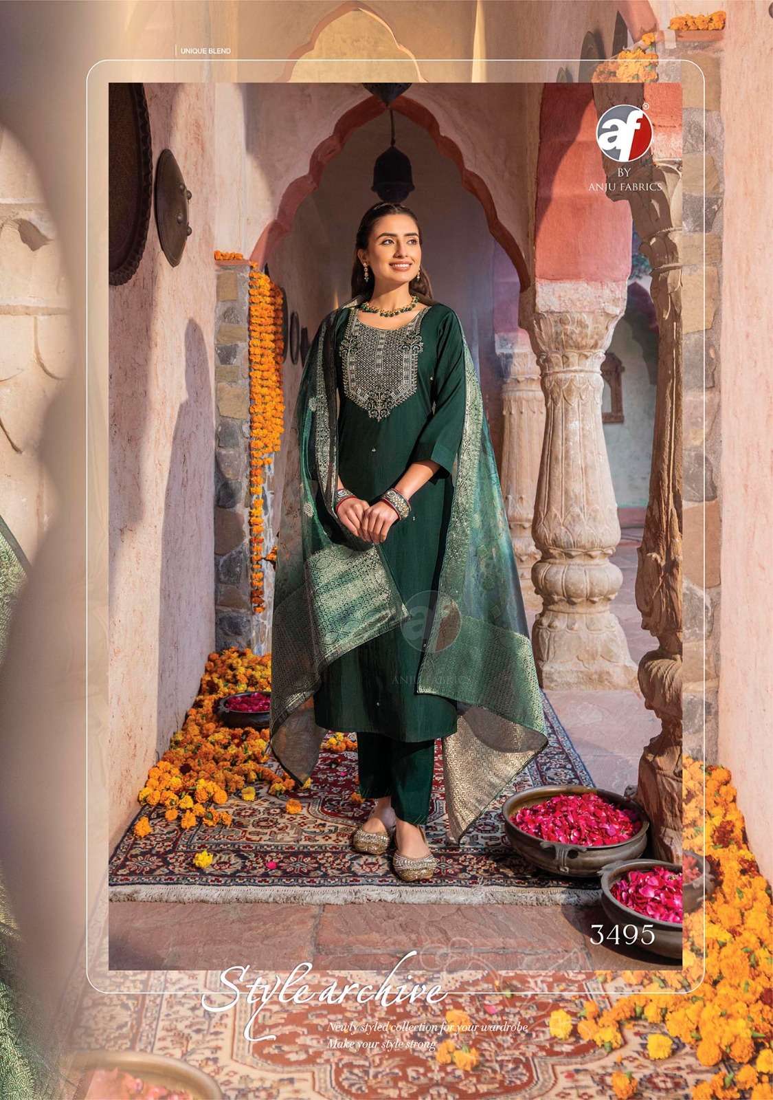 ANJU FABRIC PRESENTS NEW CATALOUGE SANGEET VOL-5 