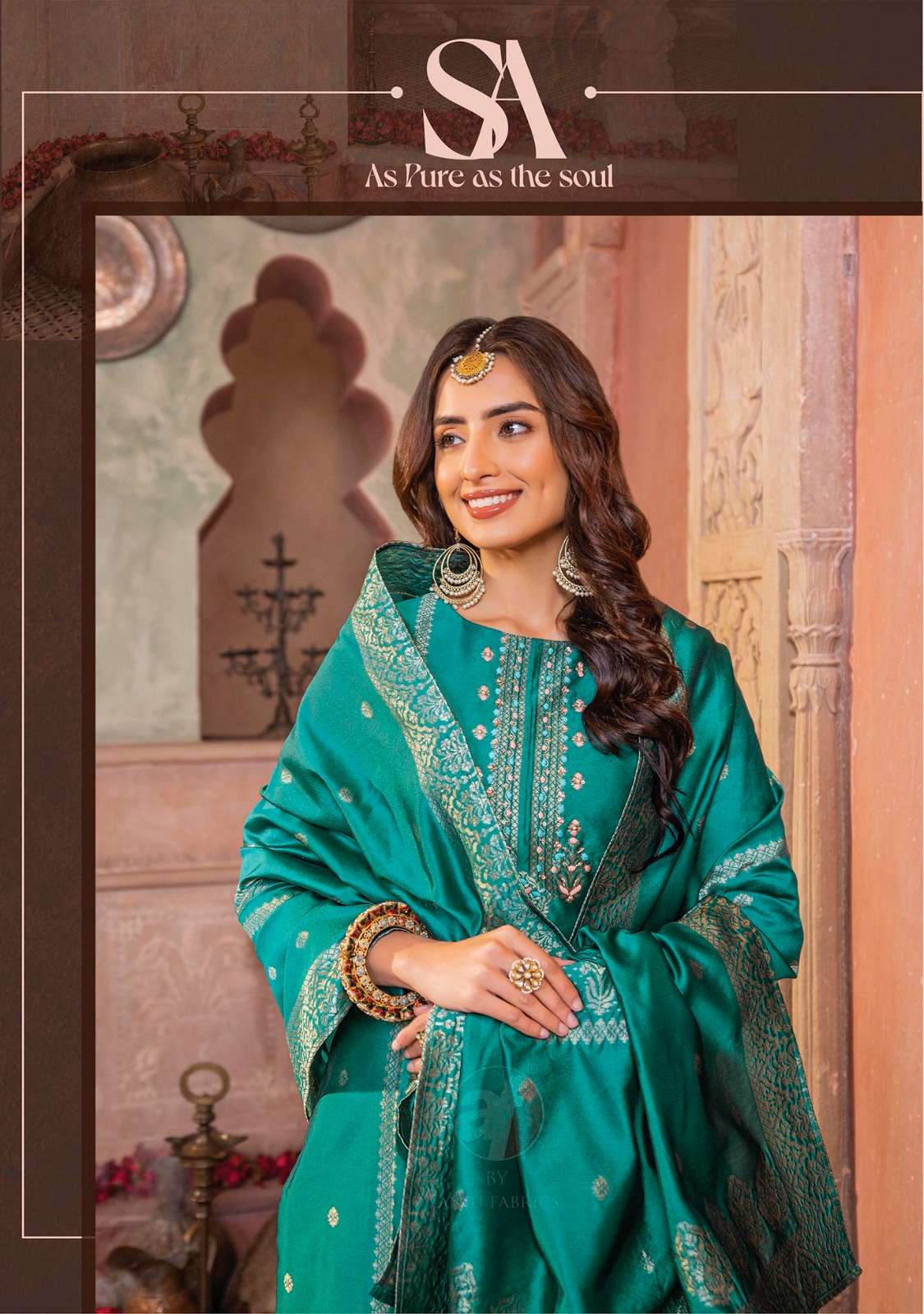 ANJU FABRIC PRESENTS NEW CATALOUGE SILK AFFAIR VOL-3