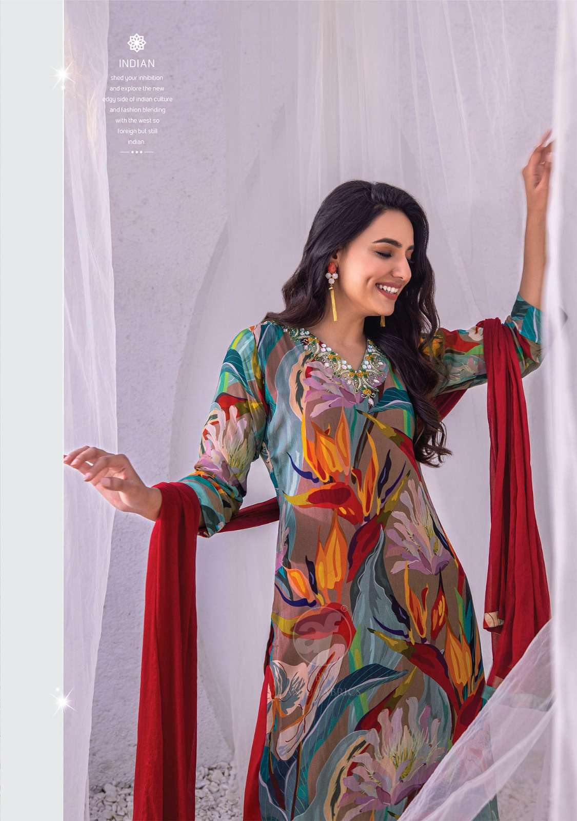 ANJU FABRICS PRESENTS NEW CATALOUGE NAZAR VOL-6 