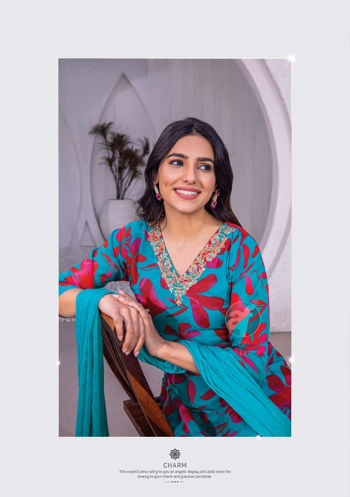 ANJU FABRICS PRESENTS NEW CATALOUGE NAZAR VOL-6 