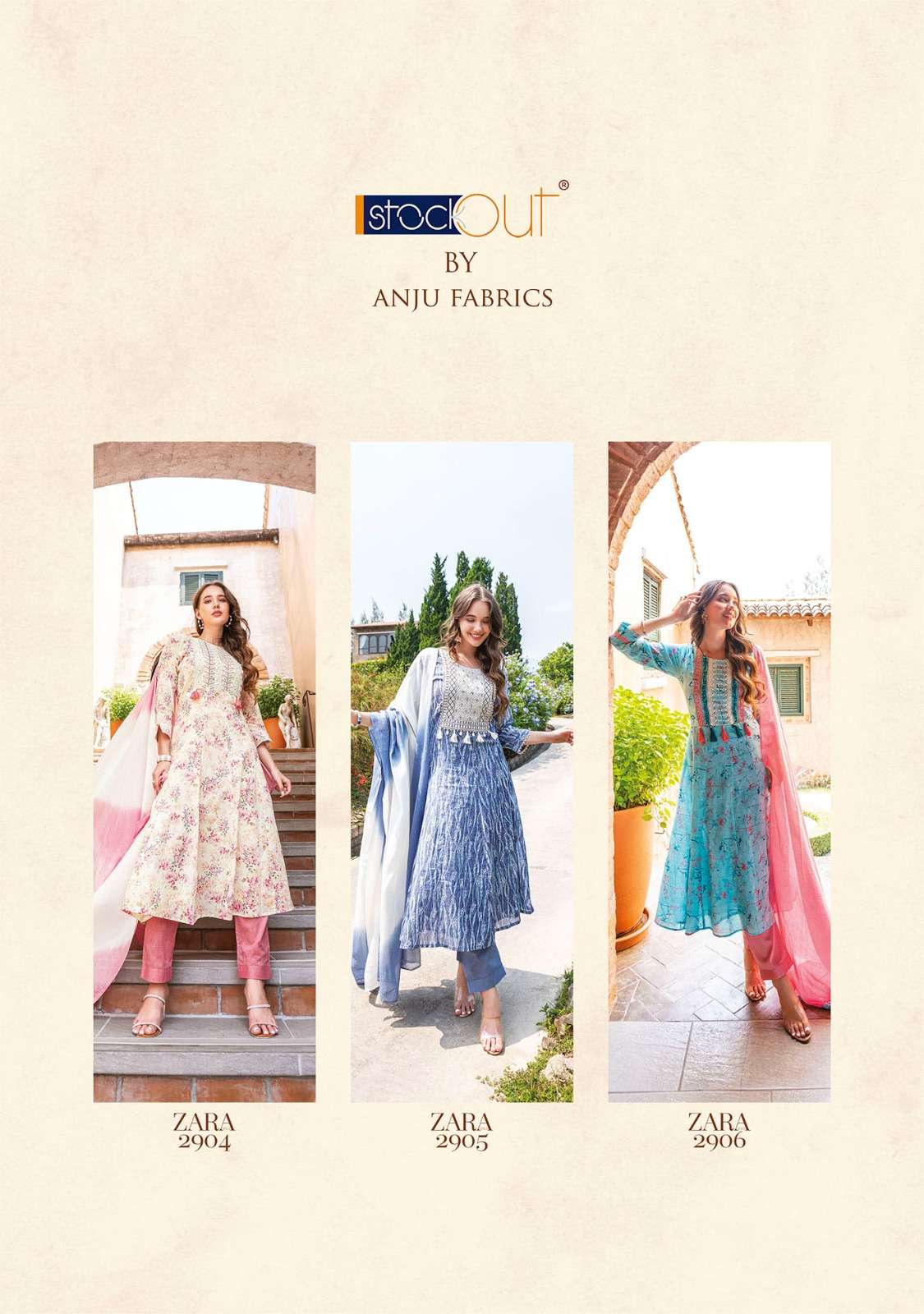 ANJU FABRICS PRESENTS NEW CATALOUGE ZARA VOL-3