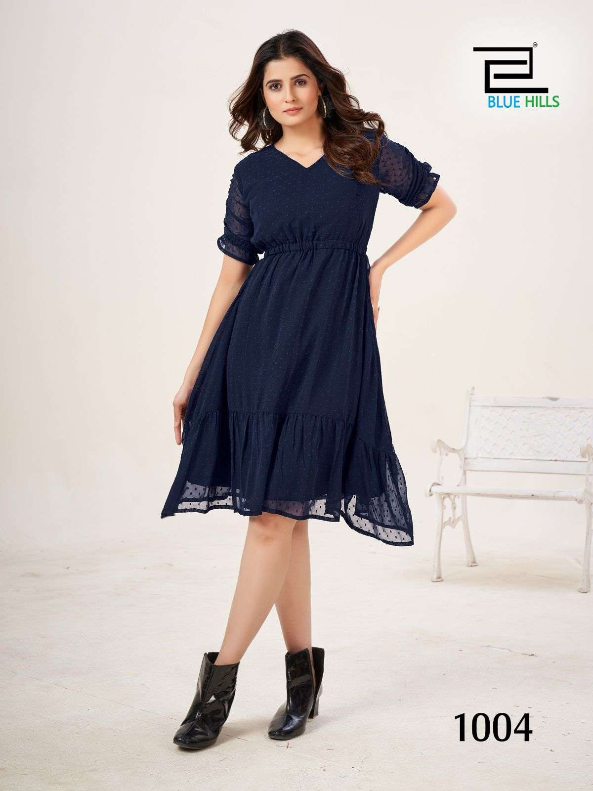 BLUE HILLS _ PRESENT FANCY TUNICS ||  CATALOUG BELLE