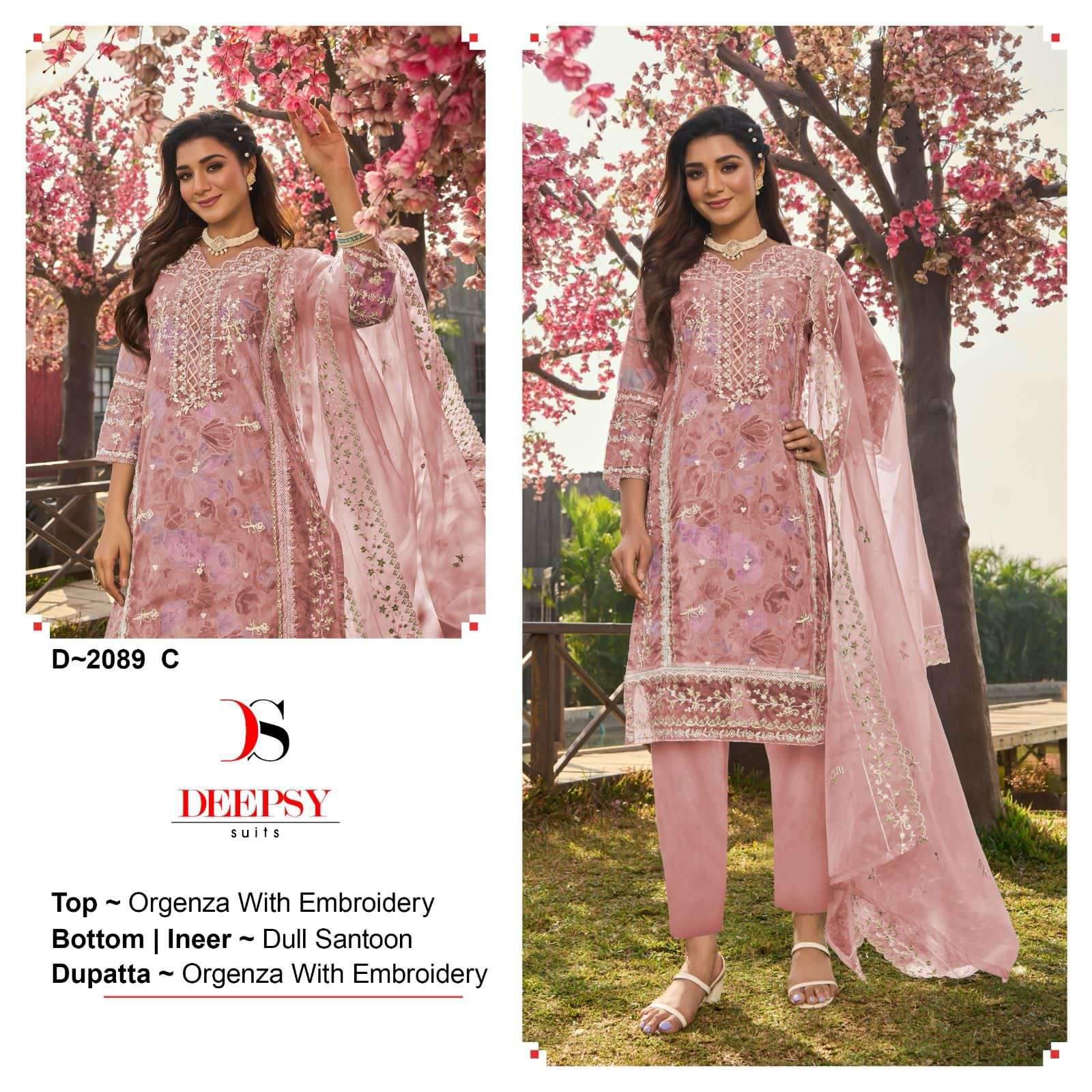 DEEPSY SUITS LAUNCH NEW CATALOUGE D.NO:-  2089 