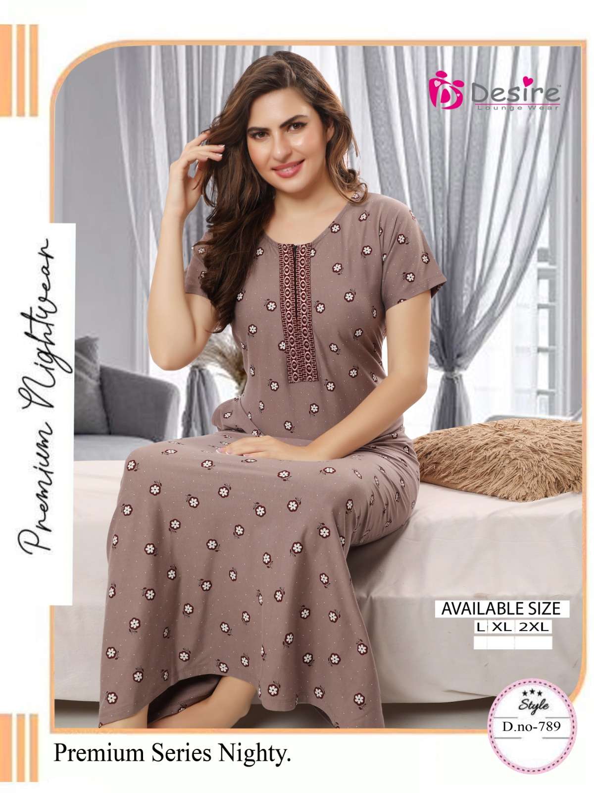 DESIRE BRAND PRESENTS NEW CATALOUGE NIGHTY SERIES 789